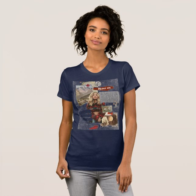 About me Girl T-Shirt (Front Full)