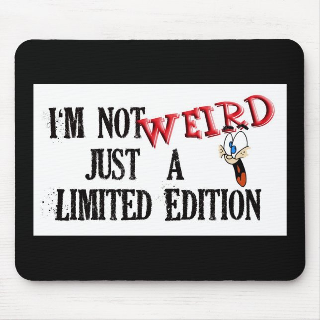 About Me Mouse Mat (Front)