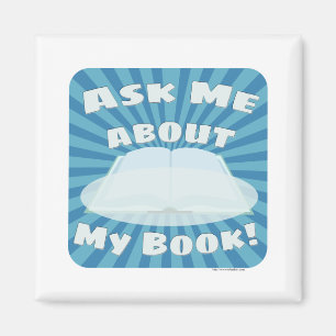 About My Book Author Promo Design Magnet