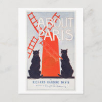 About Paris (1895) Vintage Poster