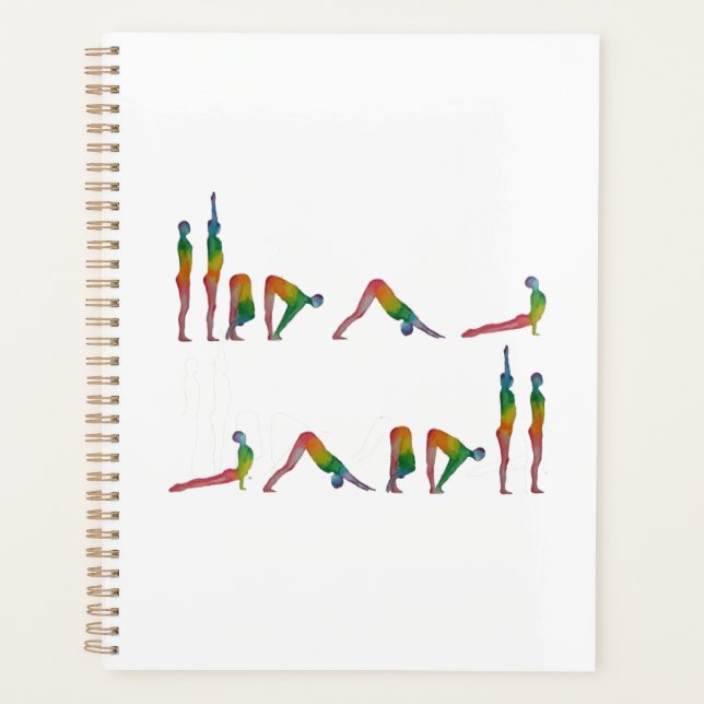 About Planner - Surya Namaskarasana (Front)