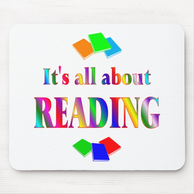 About Reading Mouse Mat (Front)