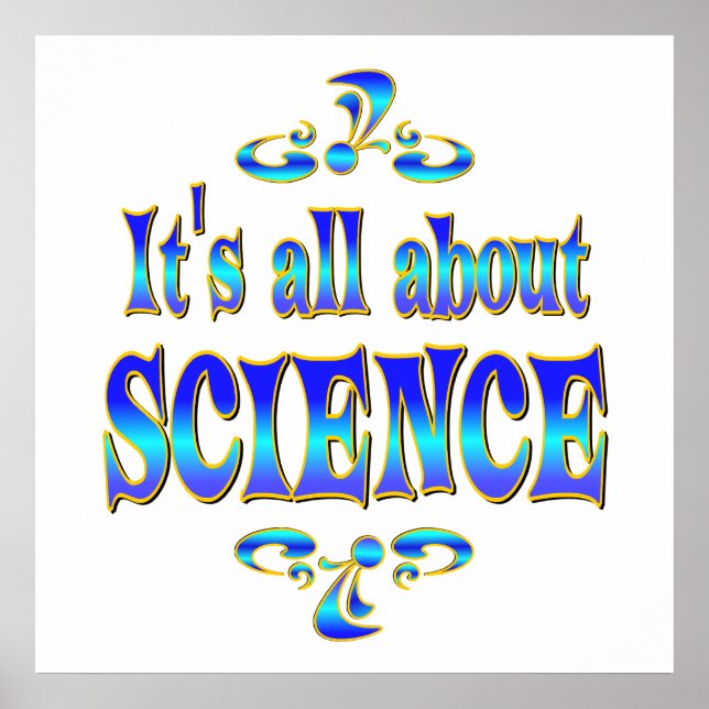 ABOUT SCIENCE POSTER (Front)