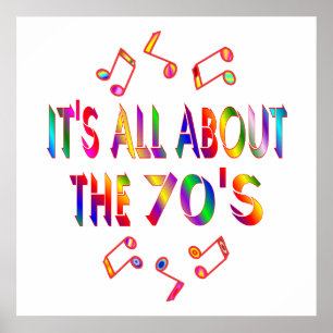 About the 70s poster