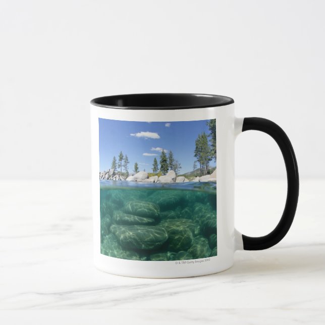Above and below Lake Tahoe Mug (Right)