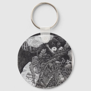Above & Below by Brian benson Key Ring
