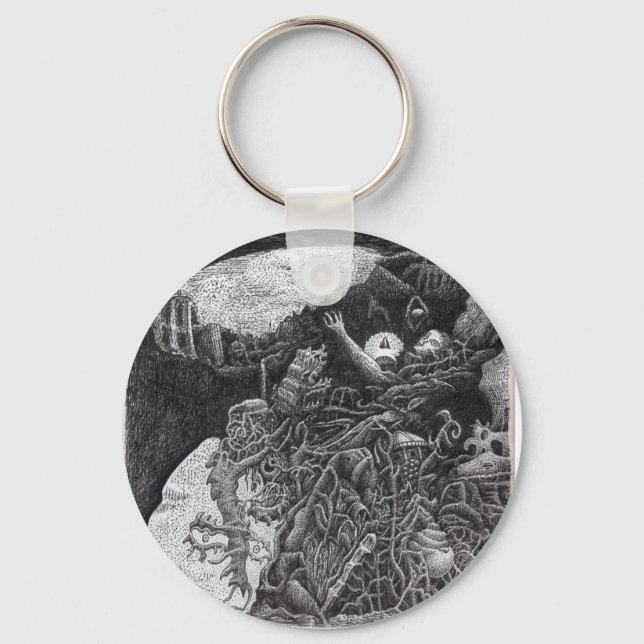 Above & Below by Brian benson Key Ring (Front)
