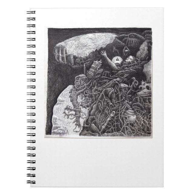 Above & Below by Brian Benson Notebook (Front)
