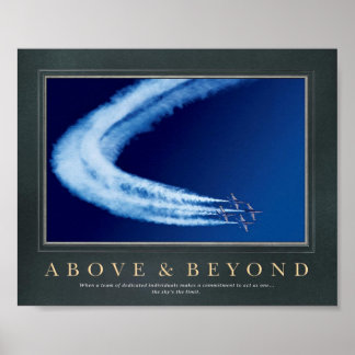 ABOVE & BEYOND Poster