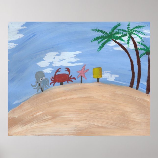 Above Bikini Bottom Poster (Front)