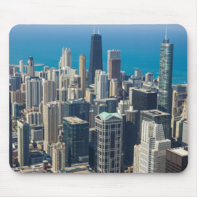 Above Chicago Mouse Mat (Front)