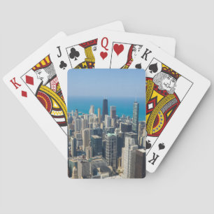 Above Chicago Playing Cards