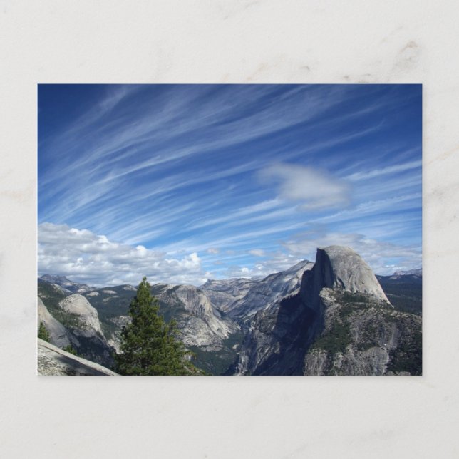 Above Half Dome Postcard (Front)