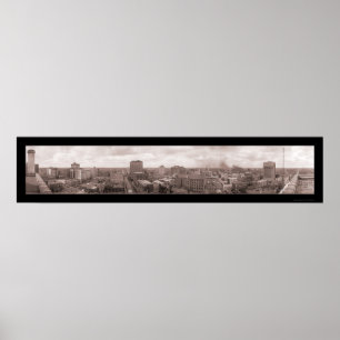 Above Keystone Houston Photo 1924 Poster