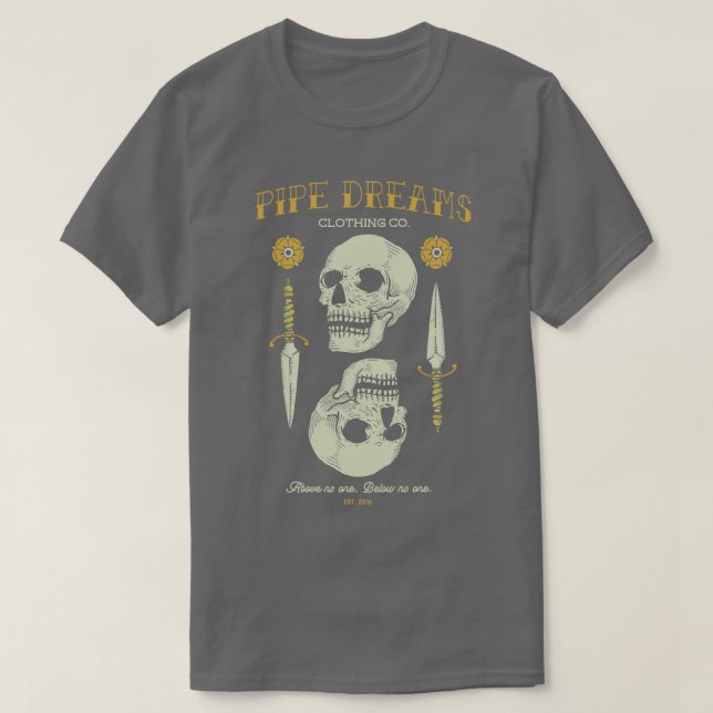 Above no one Below no one T-Shirt (Design Front)