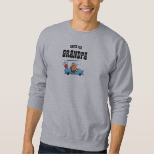 Above PAR GRANDPA - Funny Golf Grandfather Golfer Sweatshirt