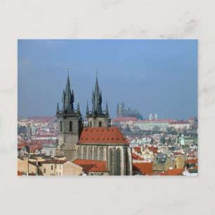 Above Prague Postcard