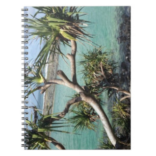 Above the Beach Spiral Journal Notebook