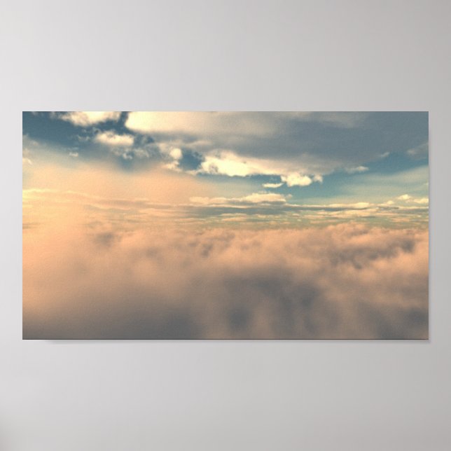 Above The Clouds Poster (Front)