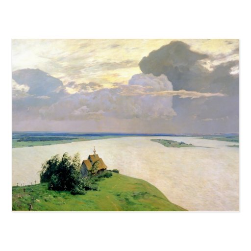 Image of Above the Eternal Peace, 1894 Postcard