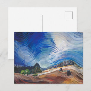 Above the Gravel Pit Emily Carr Postcard