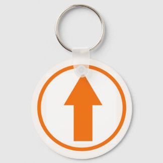 Above the Influence - Orange Key Ring