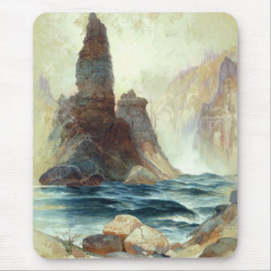 Above Tower Falls, Moran, 1872 Mouse Mat