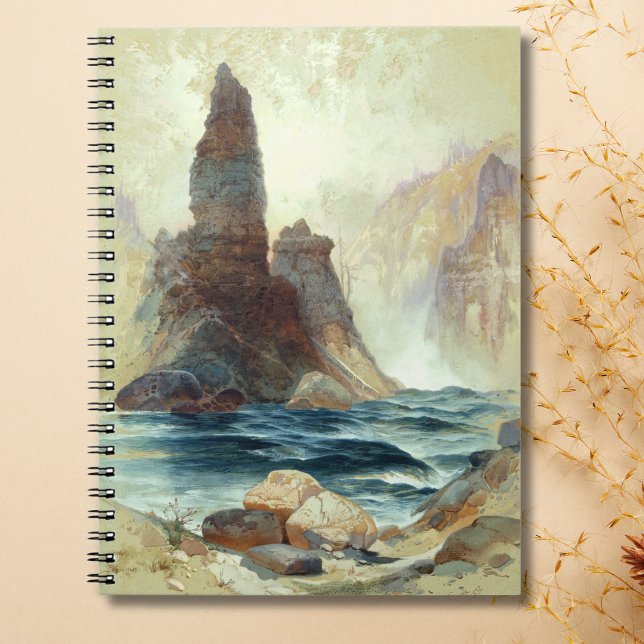 Above Tower Falls, Moran, 1872 Notebook (Creator Uploaded)