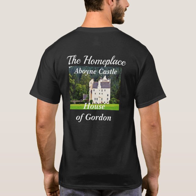 Aboyne Castle – House of Gordon T-Shirt (Back)