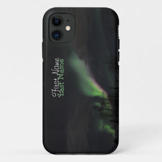 ABPAG Aurora Borealis Purple and Green iPhone 11 Case