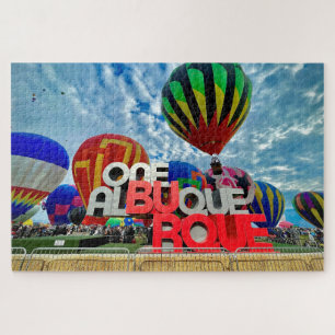 ABQ Balloon Festival  Jigsaw Puzzle