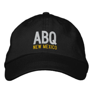 ABQ New Mexico Embroidered Hat