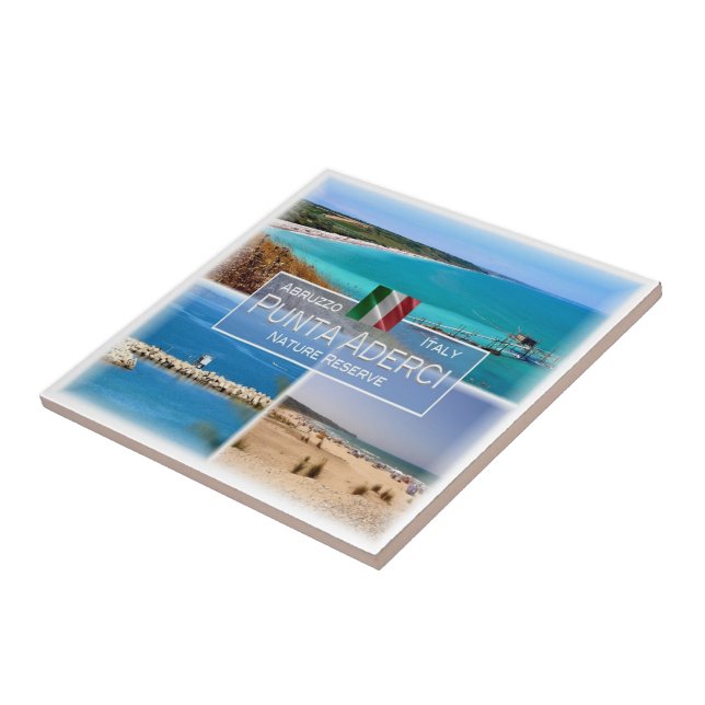 ABR006 PUNTA ADERCI, Abruzzo, Italy, Tile (Side)