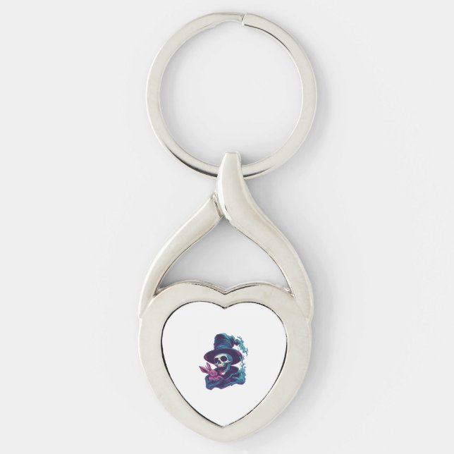 Abra-Cadabra Bones � Funny Magic Skull Key Ring (Front)