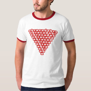 Abracadabra Inverted Triangle Magic Charm T-Shirt
