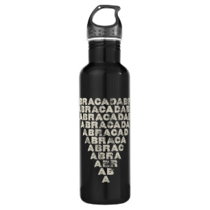 Abracadabra [light inverted pyramid] 710 ml water bottle