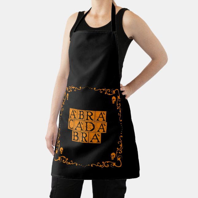Abracadabra Magic Word All-Over Print Apron (Insitu)