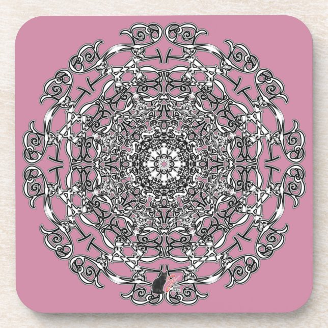 Abracadabra Octa Glyph Dawn Coaster (Front)