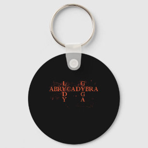 Abracadabra Vintage Triangle Gothic For Men Women  Key Ring