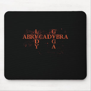 Abracadabra Vintage Triangle Gothic For Men Women  Mouse Mat