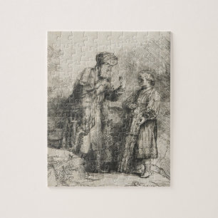 Abraham and Isaac Jigsaw Puzzle