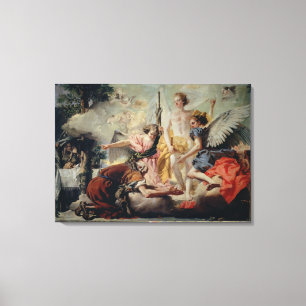 Abraham and the Three Angels Canvas Print