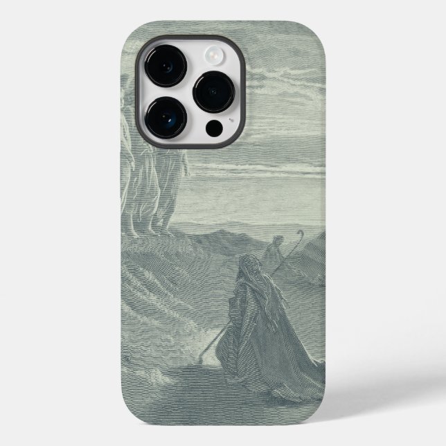 Abraham and the Three Angels Case-Mate iPhone Case (Back)