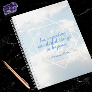 Abraham-Hicks Law of Attraction Quote Clouds Notebook