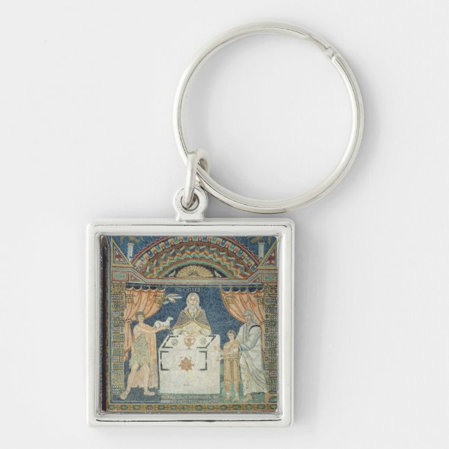 Abraham, Isaac and Melchisedech Key Ring (Front)