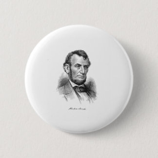 Abraham Lincoln 10 6 Cm Round Badge