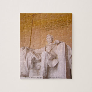 Abraham Lincoln 16th President of America. Jigsaw Puzzle