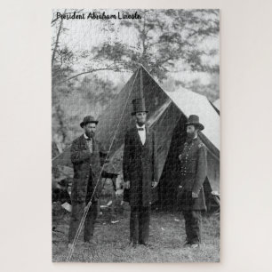 Abraham Lincoln 16th President of America. Jigsaw Puzzle