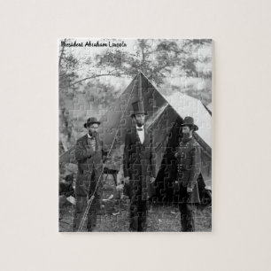 Abraham Lincoln 16th President of America. Jigsaw Puzzle