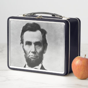 Abraham Lincoln: 16th President of America Metal Lunch Box